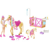 Barbie Sisters & Pets Con Caballo Peinados Divertidos (exclu