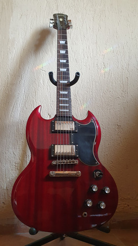 EpiPhone Sg G400 Cherry Clavijas Gotoh Japón 