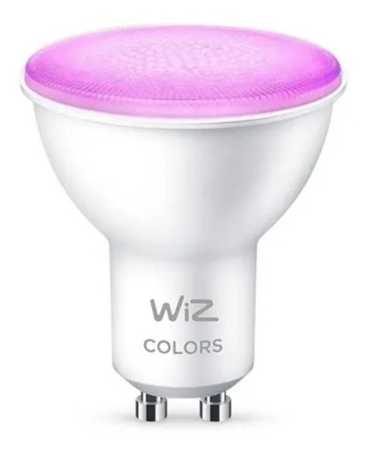 Lampara Led Dicroica Gu10 Wifi Ble Color 4.7w Wiz 