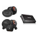 Paquete Bocinas Jbl Gto939+set De Medios Y Amplificador 