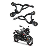 Jaula Crash Bar Slider Deslizador Acero Moto Pulsar N250