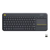 Teclado Inalámbrico Logitech K400 Plus Touchpad Integrado