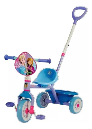 Triciclo Apache My Little Pony - Frozen Con Barra De Empuje