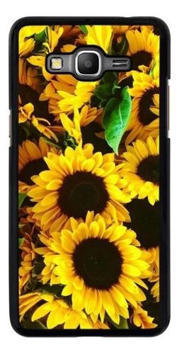 Funda Para Samsung Galaxy Girasoles Flores Mujer Moda 04 N