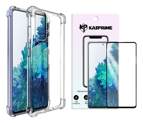 Capa Capinha Case + Película 3d Para Samsung Galaxy S20 Fe