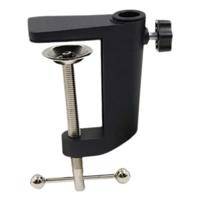 Nuevo Abrazadera De Montaje De Mesa De Aluminio Negro