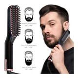 Alisador De Barba Masculino Pente Alisador 3-em-1