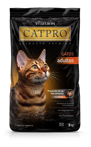 Alimento Premium Catpro Adulto Urinary Control 3kg  