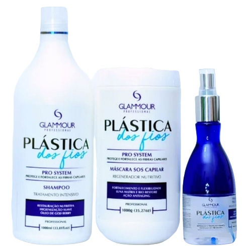 Kit Plastica Dos Fios Kit Profissional Pro-system Glammour