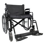 Cadeira De Rodas Para Obeso D500 Dobrável 180kg