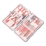 Set De Manicura Pedicura Pies Manos Corta Uñas 18 Piezas