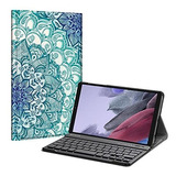 Funda + Teclado Para Samsung Tab A7 Lite 8.7 Fintie Esmerald