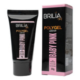 Polygel Led/uv Para Alongamentos 30g Brilia Nails