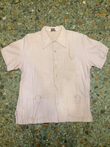 Camisa Retro Vintage Guayabera Talle  S