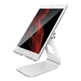 Soporte Apoya Celular Tablet De Mesa Estetico Aluminio