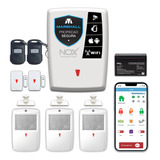 Kit Alarma Inalambrica Casa Marshall Go Plus Wifi Sirena Ext