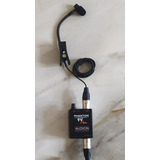 Kit Mic Para Sopro + App Com Saida Xlr+cabo Xlr/xlr 5 Metros