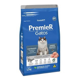 Alimento Premier Gatos Castrados Pollo 1,5kg