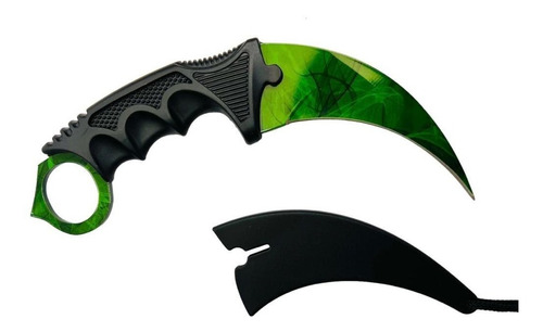 Cuchillo Kerambit Tactico Counter Strike - Green - Csgo - 