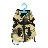 Parka Para Perro Mascotas Con Arnés Ajustable Abrigo 76067