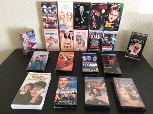 Lote #9, Veinte Peliculas Vhs, Coleccionables, Vintage