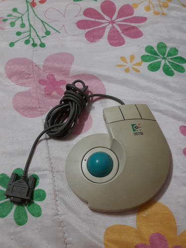 Mouse Antigo Track Ball Serial Logitech Funcionando 