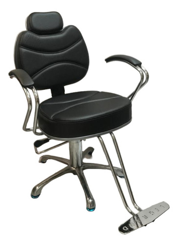 Cadeira Reclinável Poltrona Barbeiro Salão Beleza Make