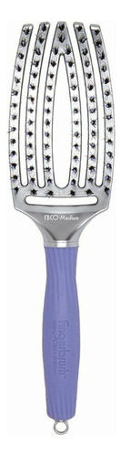 Cepillo Olivia Garden Fingerbrush Fbco- Medium Color Morado Cepillo Esqueleto Olivia Garden Fbco-medium Morado