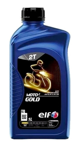 Aceite De Motor Elf Moto 2 Gold 2t Mineral X 1 Lt