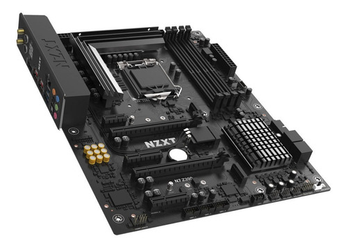 Nzxt N7 Z390 Lga 1151 Atx Motherboard (matte Black)