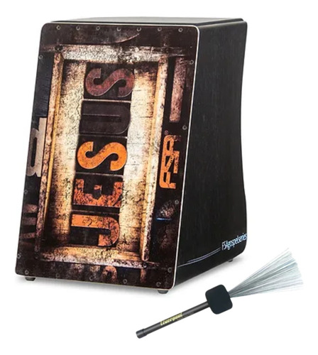 Cajon Fsa Gospel Fg1508 Jesus Com Vassourinha Vac005