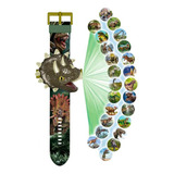 Reloj Infantil Dinosaurio Digital Con Proyector De Imágenes