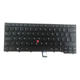 Teclado Notebook Lenovo Thinkpad T440 (br) Retroiluminado Cor Preto