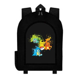 Mochila Negra Pokemon A28