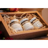 Mini Velas Aromaticas Kit Com 3 Unidades