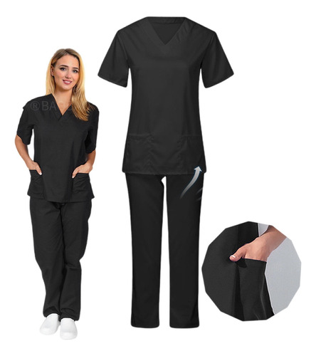 Uniforme Médico Conjunto Clínicos Para Enfermera O Médico