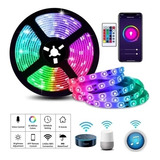 Tira Led Bluetooth 5 M Control App Usb Impermeable Rgb