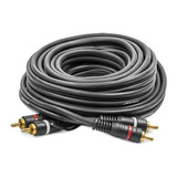 Kit Com 10 Cabos Rca 5 Metros Cabo Permak 5m Som Audio Vídeo