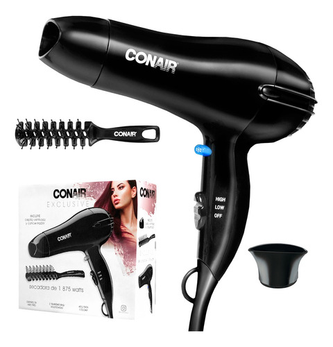 Secadora De Cabello Conair Compacta Ultra Ligera Viaje Pelo