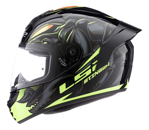 Casco Integral Ls2 352 Rookie Stinger Con Spoiler