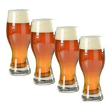 Set 4 Vasos Cerveceros 18 Cms Alto 437 Ml Vidrio - Cristar