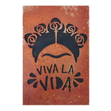 Cartel Frida Chapa Calada Deco  