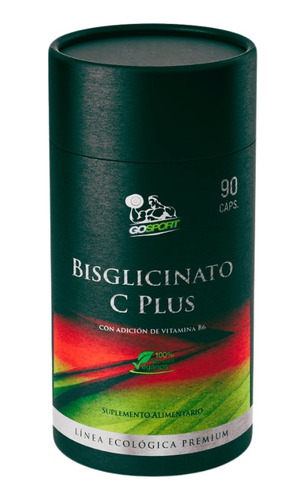 Bisglicinato Magnesio C-plus + Vitamina C Y B6 - 90 Capsulas