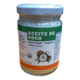 Aceite De Coco 150 Ml Extra Virgen Organico