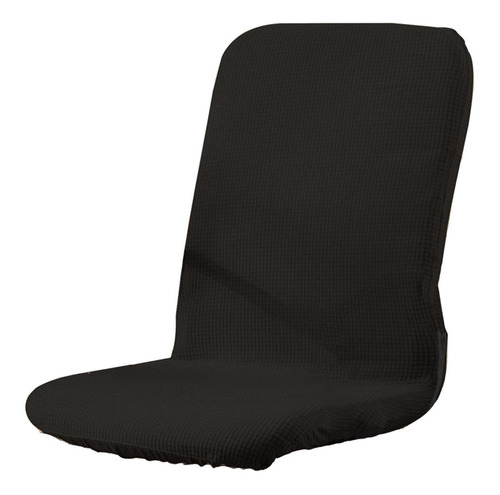 Protector De Asiento De Silla De Escritorio Suave Negro