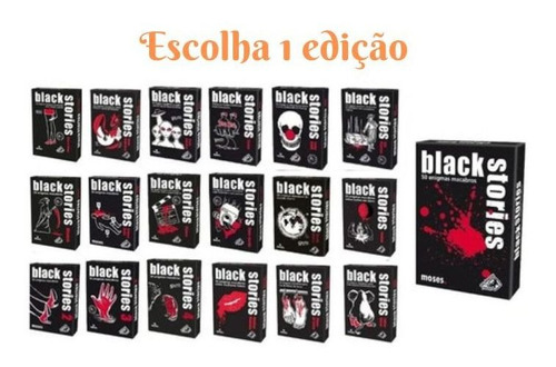 Black Stories- Jogo De Cartas Galápagos