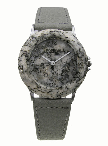 Reloj Stone Time - Granito De Los Alpes Suizos - Swiss Made