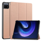 Funda Smart Case Para Xiaomi Pad 6 11 Pulgadas Rose Gold