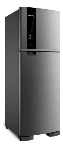 Geladeira Frost Free Duplex 375 L Brm45jk Inox Brastemp 110v