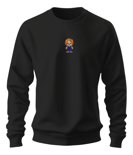 Sudadera Sweater Bordado Chucky Muñeco Diabolico Halloween